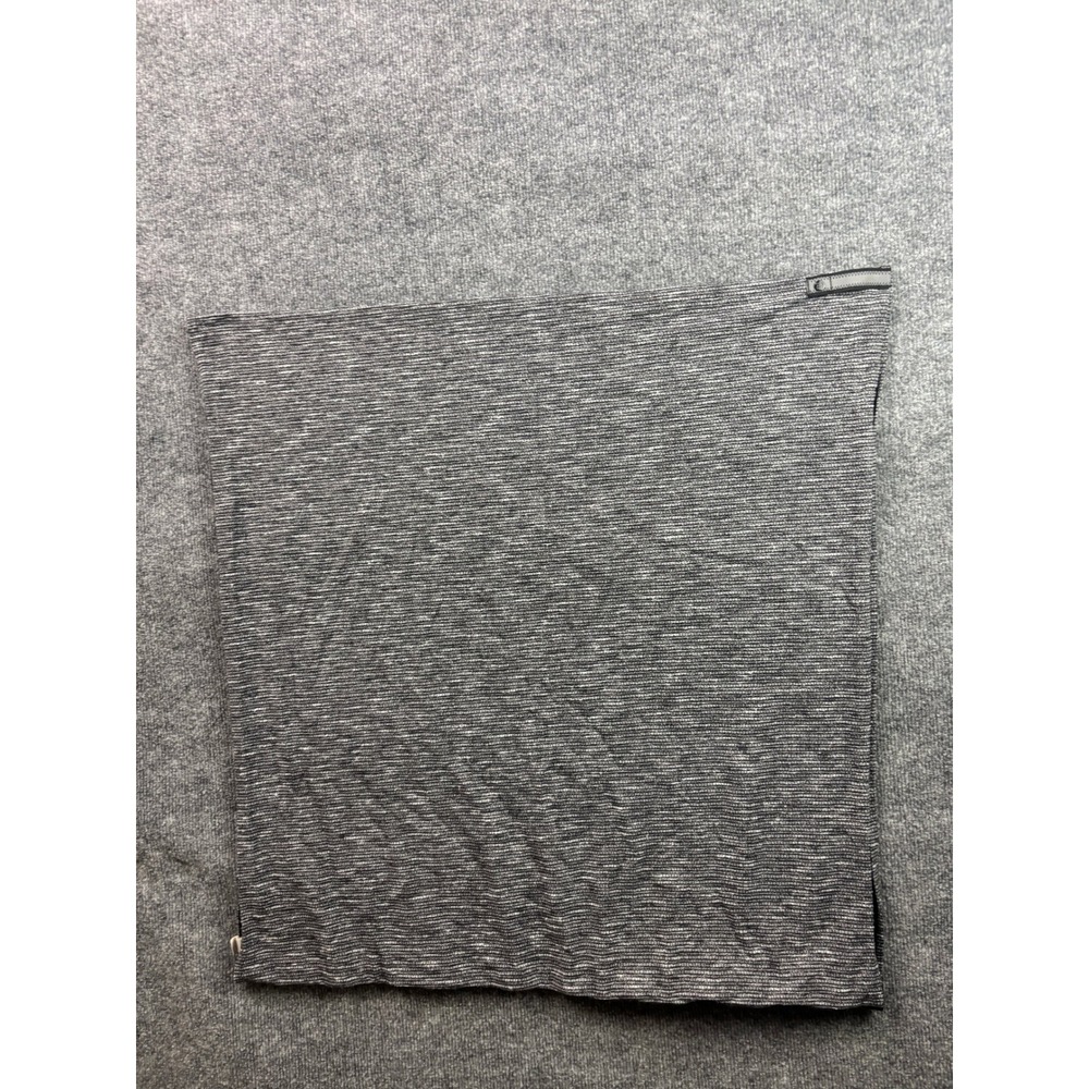 Lululemon Vinyasa Scarf Womens O/S Grey Space Dye‎ Snap Infinity Wrap Accessory